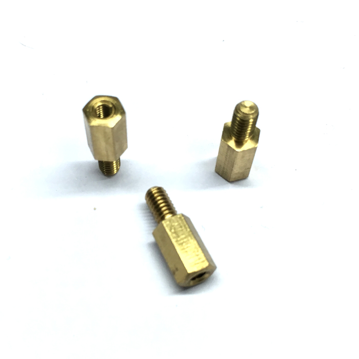 CNC مشینی پیتل ہیکس اسٹینڈ آف پروسیسنگ کا طریقہ